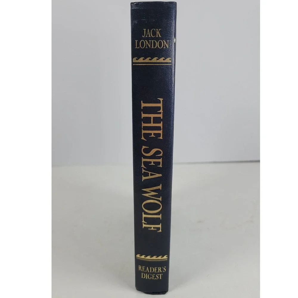 The Sea Wolf Jack London Readers Digest Hardcover Classic Adventure Novel Book